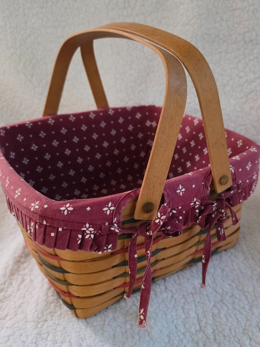 Longaberger Basket -1999 Good Ol' Summertime Beachcomber Basket
